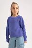 DeFacto girls Regular Fit Crew Neck Long Sleeve B3481A8 Pullover