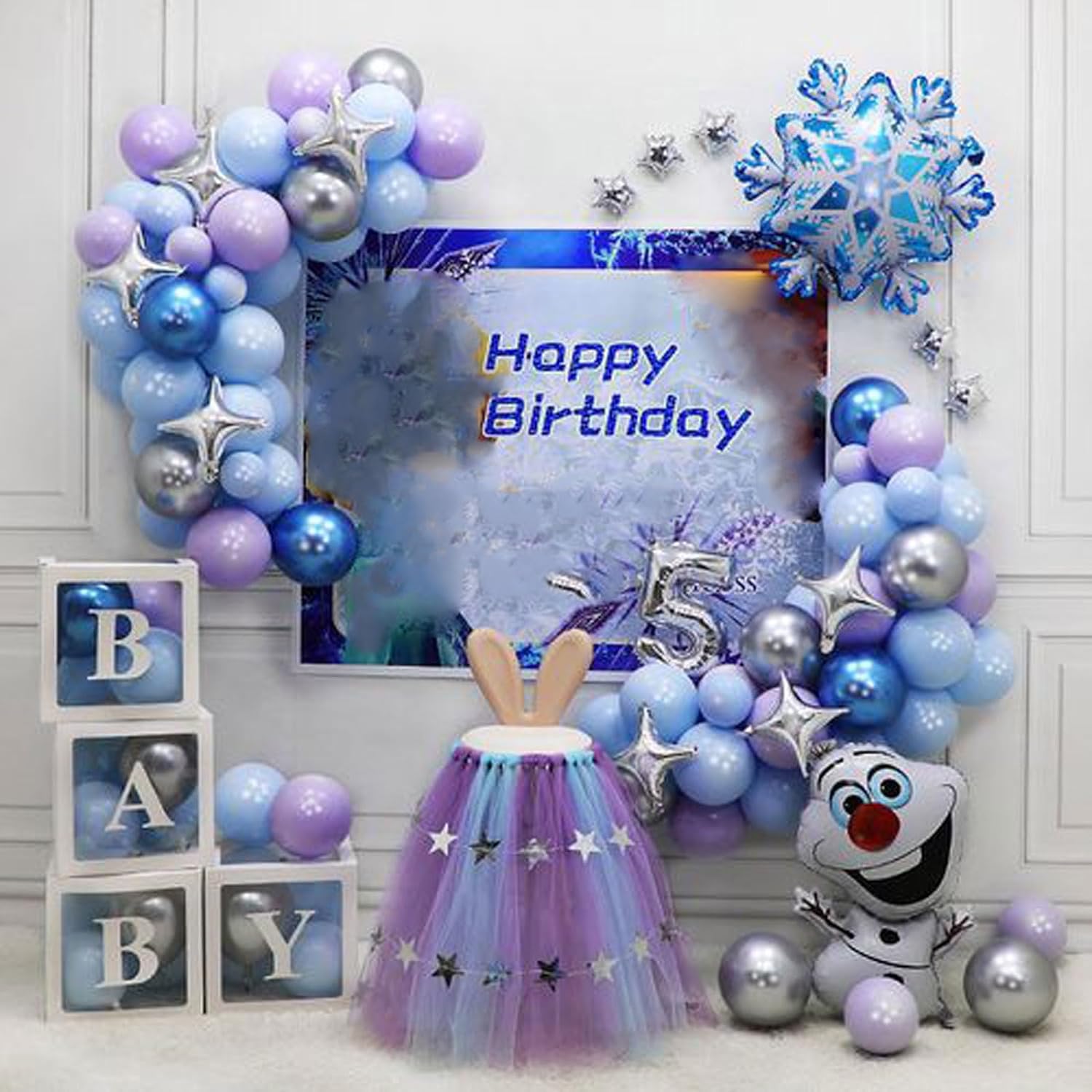50pcs Blue and Purple Metallic Balloons 12 inch Helium Latex Balloons Suitable for Festivals Carnival and Parties - Image 2