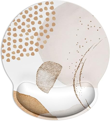 ITNRSIIET Alfombrilla para mouse, alfombrilla de mouse con reposamuñecas, alfombrilla de mouse para mouse para decoración de escritorio inalámbrica,