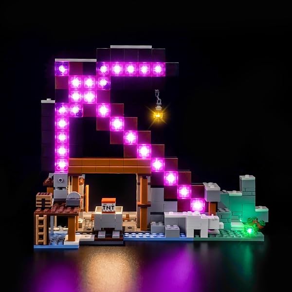 Led Licht Set Kompatibel mit Lego The Pickaxe Mine 21277 (Kein Modell), Dekorationsbeleuchtungsset Compatible with Lego The Pickaxe Mine Kreative Spielzeug - 1