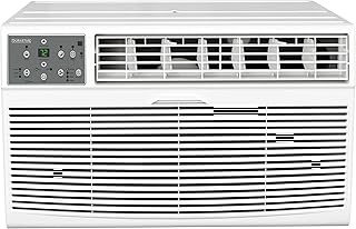 DRTHC102XNA1 10,000 BTU 208 / 230V Through the Wall Air Conditioner with 10600 BTU Supplemental Heating and Remote Control - White
