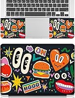 Vista 25 de Adhesivo para laptop de 12.1-15.6 pulgadas, calcomanía reutilizable universal de vinilo para laptop, protector de arte impermeable en color panal