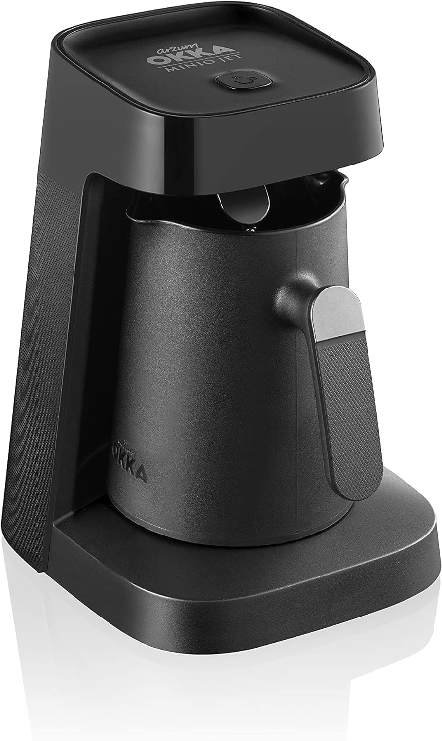 Arzum OK0013-K Okka Jet Automatic Turkish Coffee Machine, 400 W, Black/Chrome