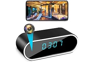 Hidden Camera Clock Security Camera