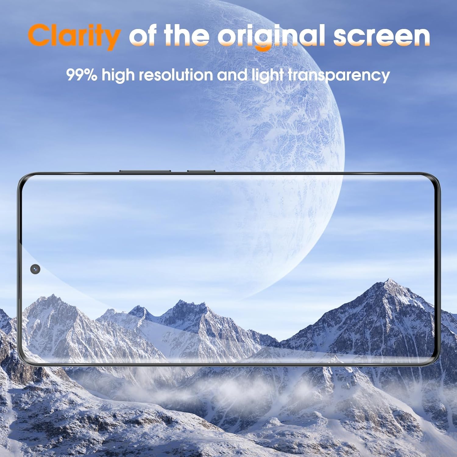 Locofun Pellicola Vetro Temperato per Realme 14 Pro e Protezione Lente Fotocamera, Durezza 9H Schermo Protettiva Film [2+2 Pezzi], Anti Graffi Niente Bolle
