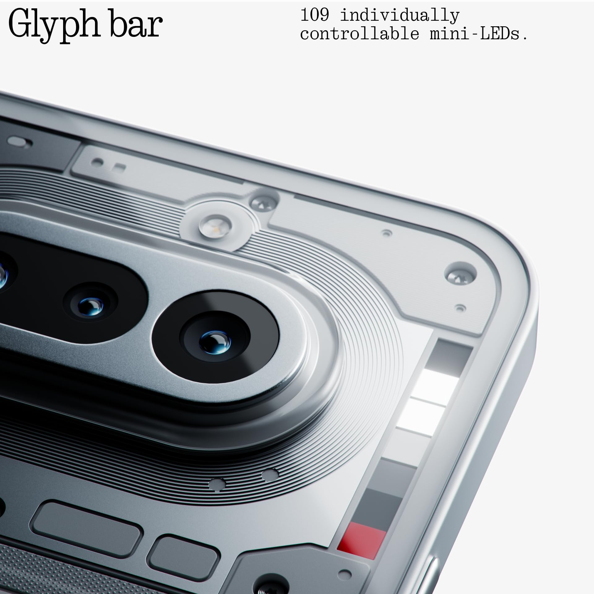 Nothing Phone (4a) - Tripla Fotocamera 50MP, Ultra Zoom 70x, Smartphone Trasparente, Batteria Lunga Durata, Ricarica Rapida 50W, AMOLED 120Hz, Glyph Bar, 12GB+256GB - Bianco