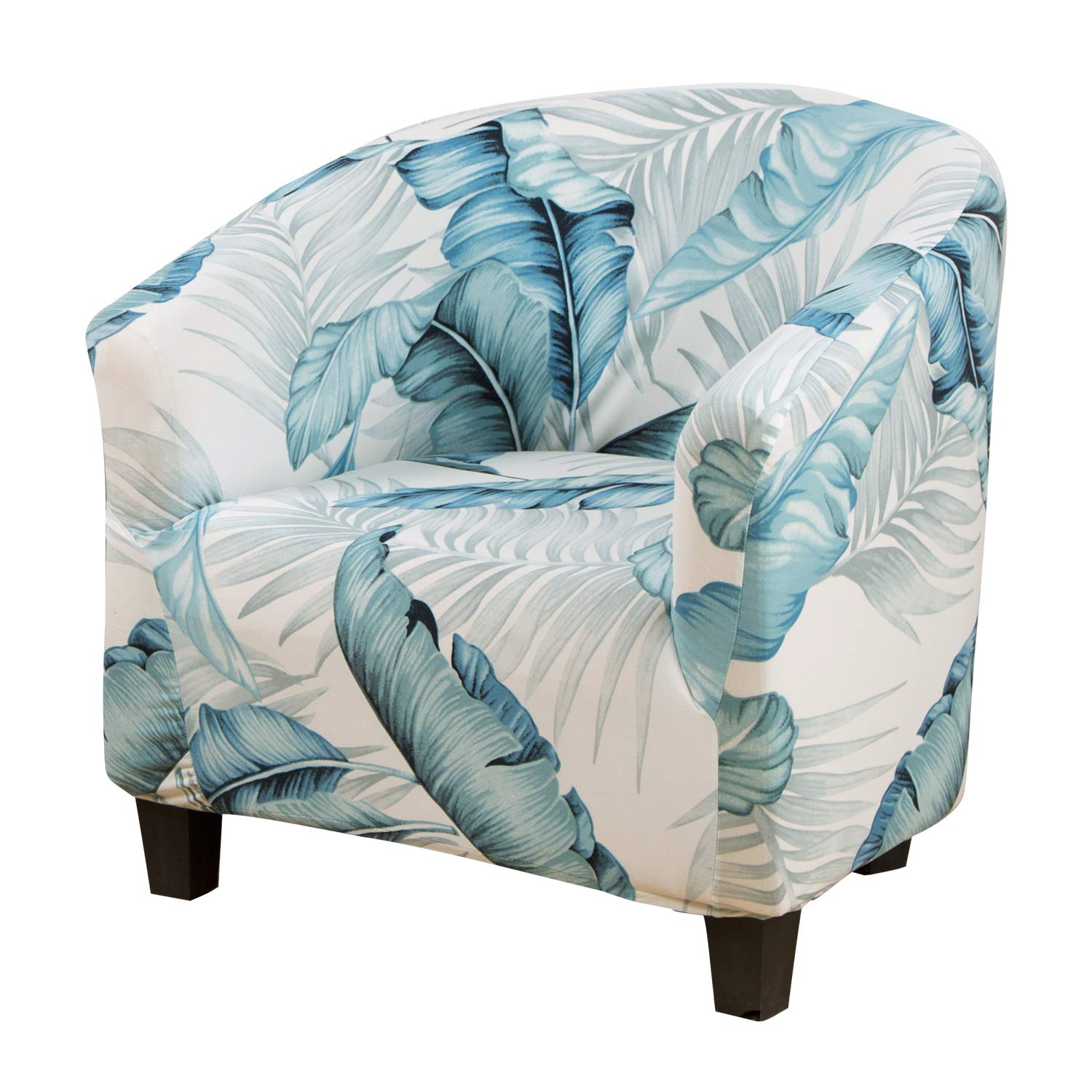 MIFXIN Club Chair Slipcover High Stretch Tub Chair Cover 1 Piece Soft Spandex Armchair Sofa Slipcover Removable Washable Couch Furniture Protector for