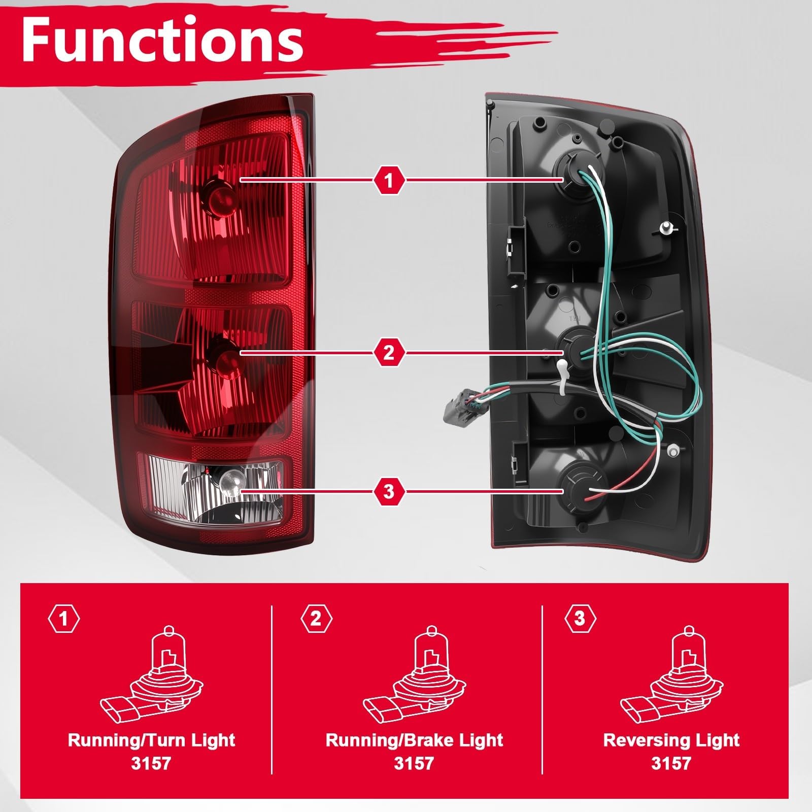 Para Dodge Para Ram 1500 2002-2006