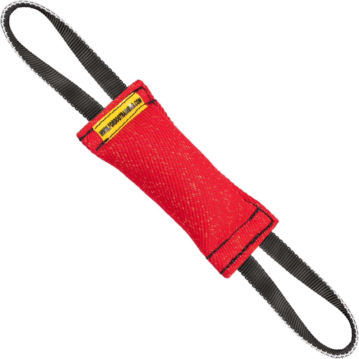 Viper Bite Tug Toy with Two Handles – 2in Wide | Durable & Interactive Dog Tug Training Tool for Puppy Development & Professional Use | Jute, Leather, Fire Hose or French Linen