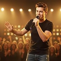 Vista 6 de Micrófono Falso de Plástico Micrófono Realista Simular Práctica de Habla Accesorio para Karaoke Divertido en el Escenario o Disfraz Accesorio