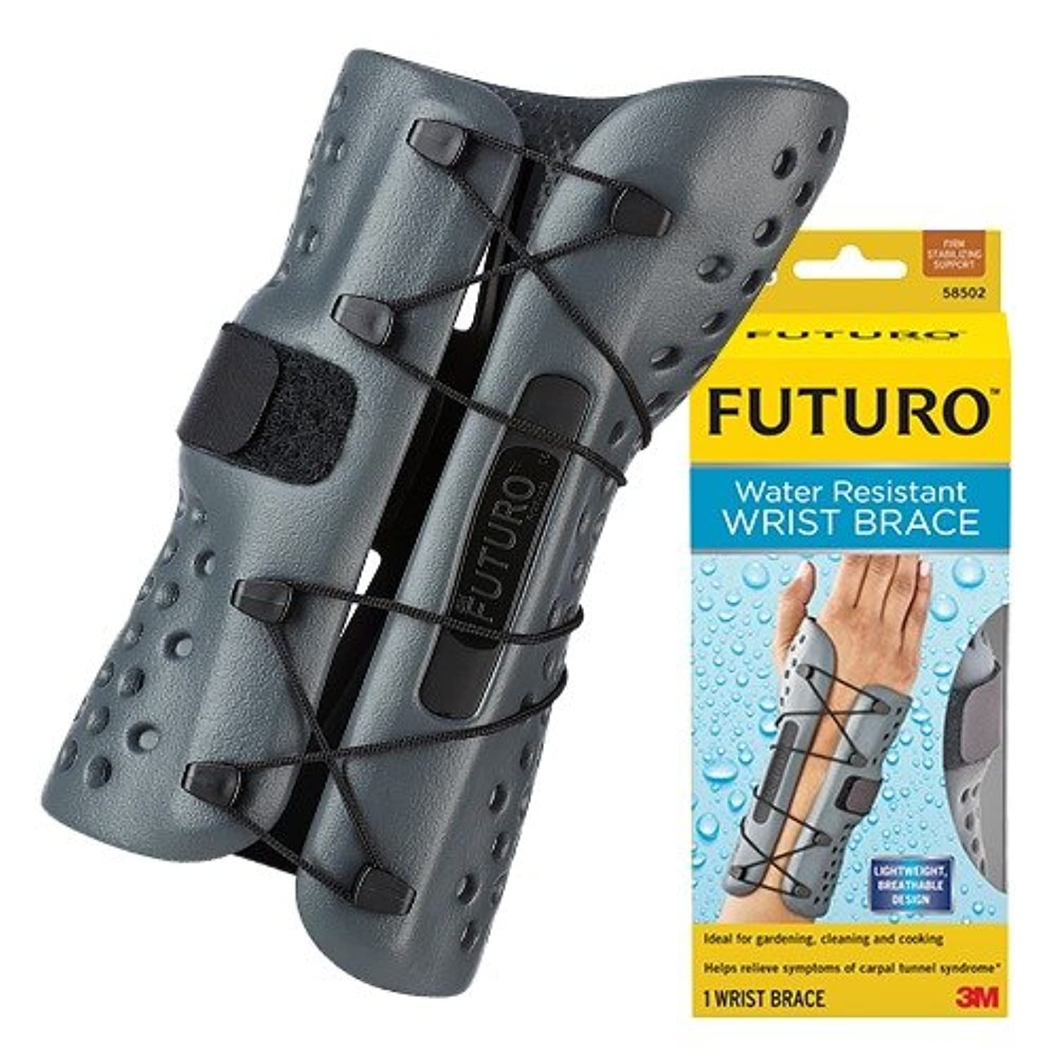 Futuro Water Resistant Wrist Brace Left Hand, L-XL