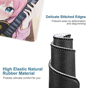 Amazon.co.jp: マウスパッド ぼっち ざ ろっく 少女 後藤ひとり