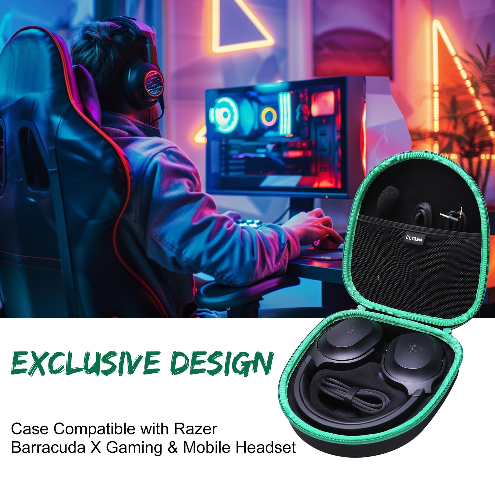 Étui pour casque sans fil Razer Barracuda X Gaming & Mobile