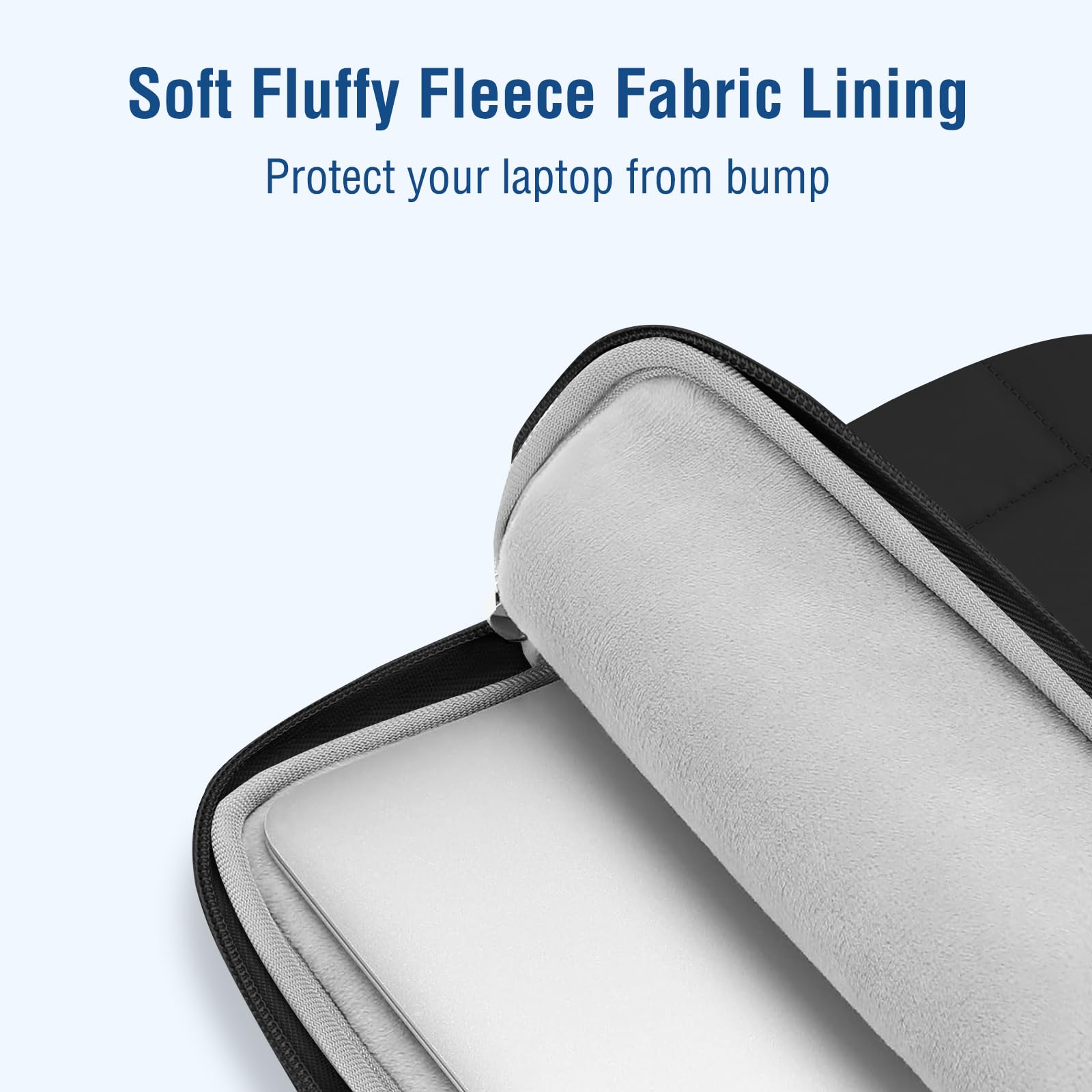 MOSISO Funda Portátil 13-14 Pulgadas, 13,3 Pulgadas Laptop Bolsa Compatible con MacBook Neo/Air 13 13,6/ Pro 13/14,HP, Rectángulo Acolchado Bolsa Ordenador con Asa y Colgante Flores,Negro