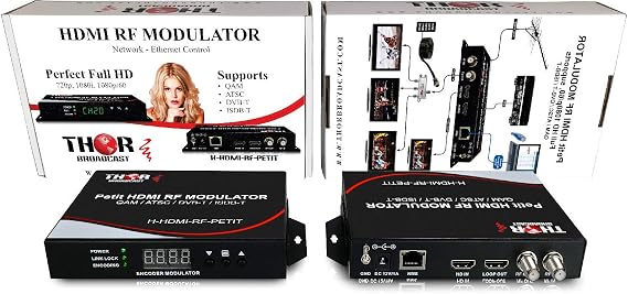 1 Channel HDMI RF Petit Modulator (2 Pack)