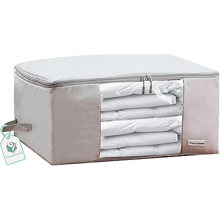 Amazon.com: Comforter Storage Bag - Folding Organizer bag for King ...