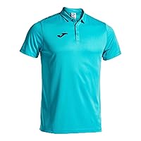 Joma Hobby Polo Shirt, Turchese Fluor