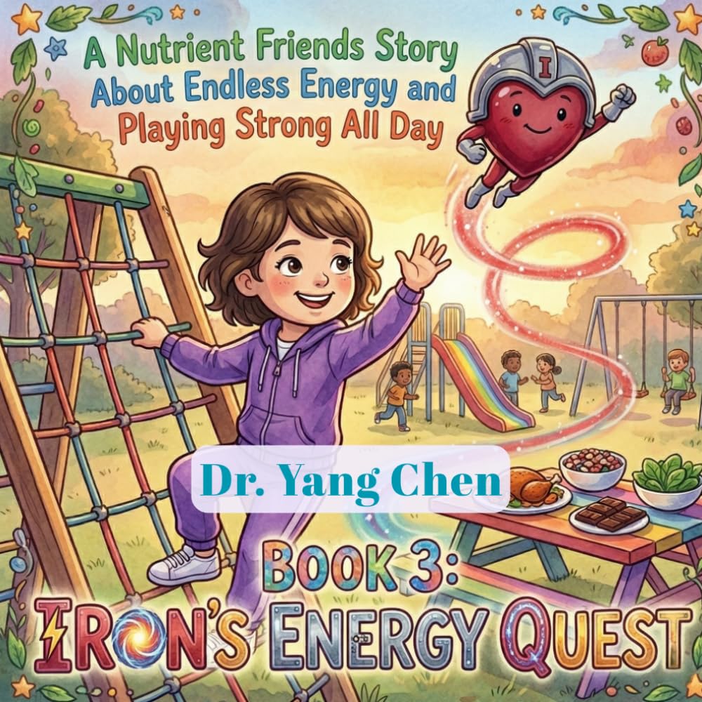A Nutrient Friends Story About Endless Energy and Playing Strong All Day: Book 3: Iron's Energy Quest (Nutrient Friends: A Child's Journey to Healthy Eating)