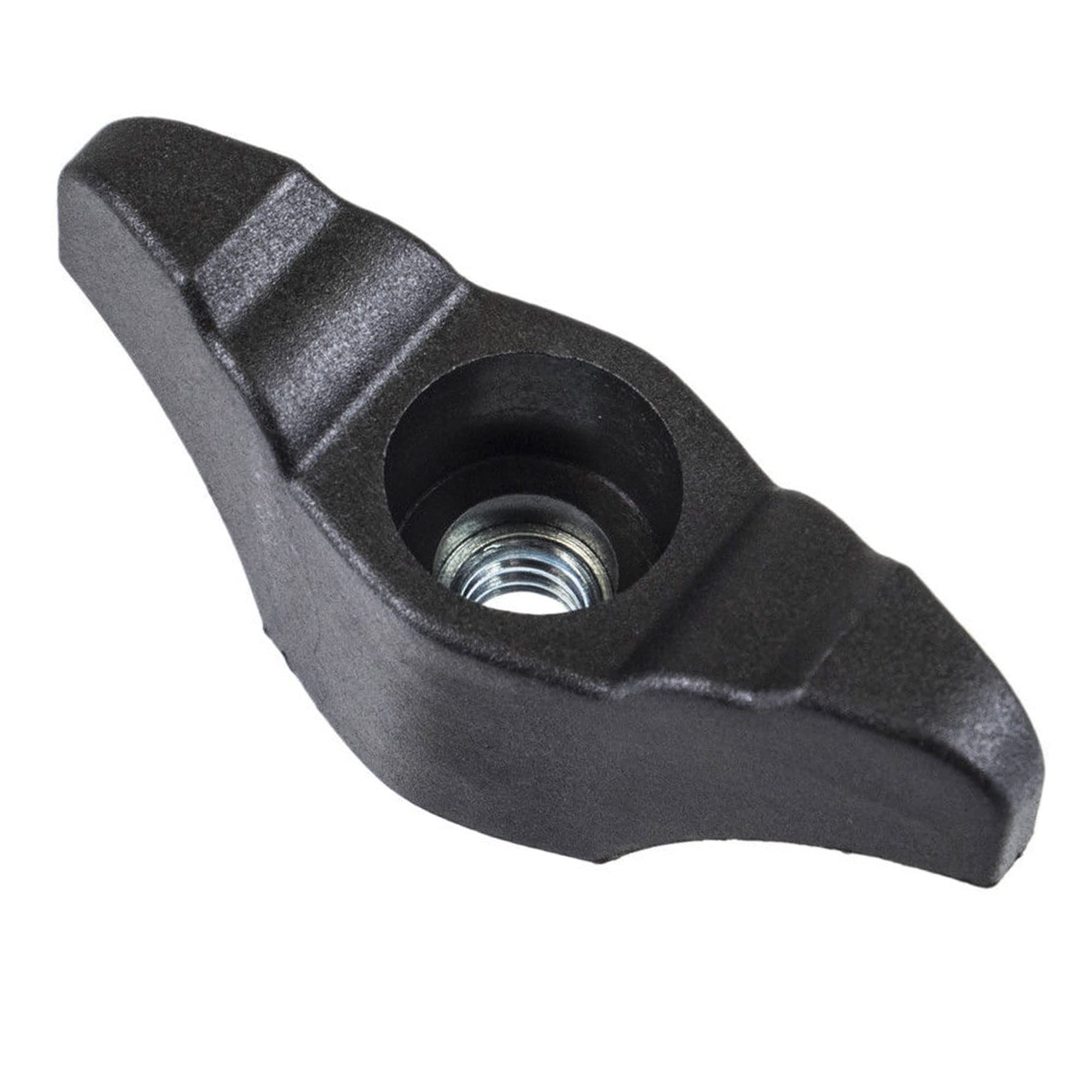 Husqvarna 532185577 Bouton, Noir/Blanc/Métallique
