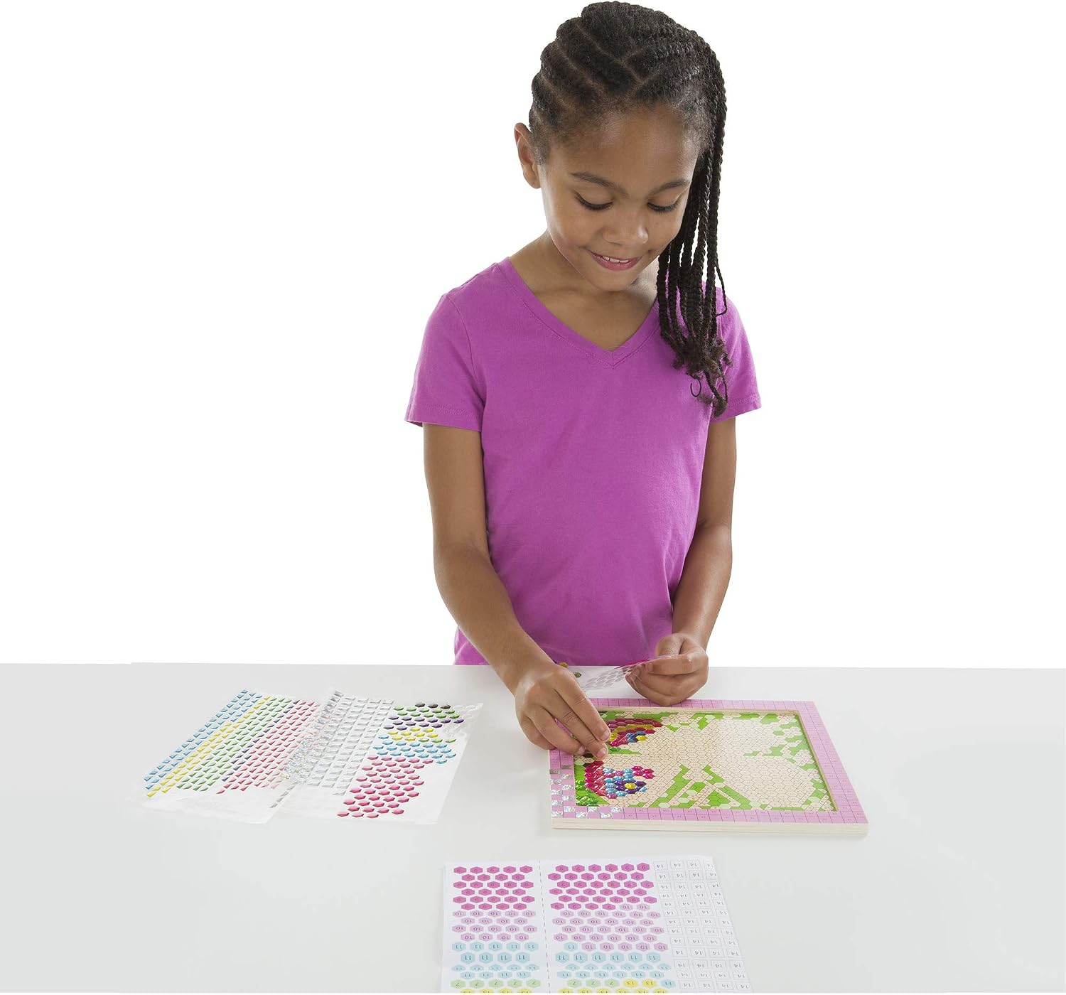Melissa & Doug Peel & Press Sticker by Number - Butterfly