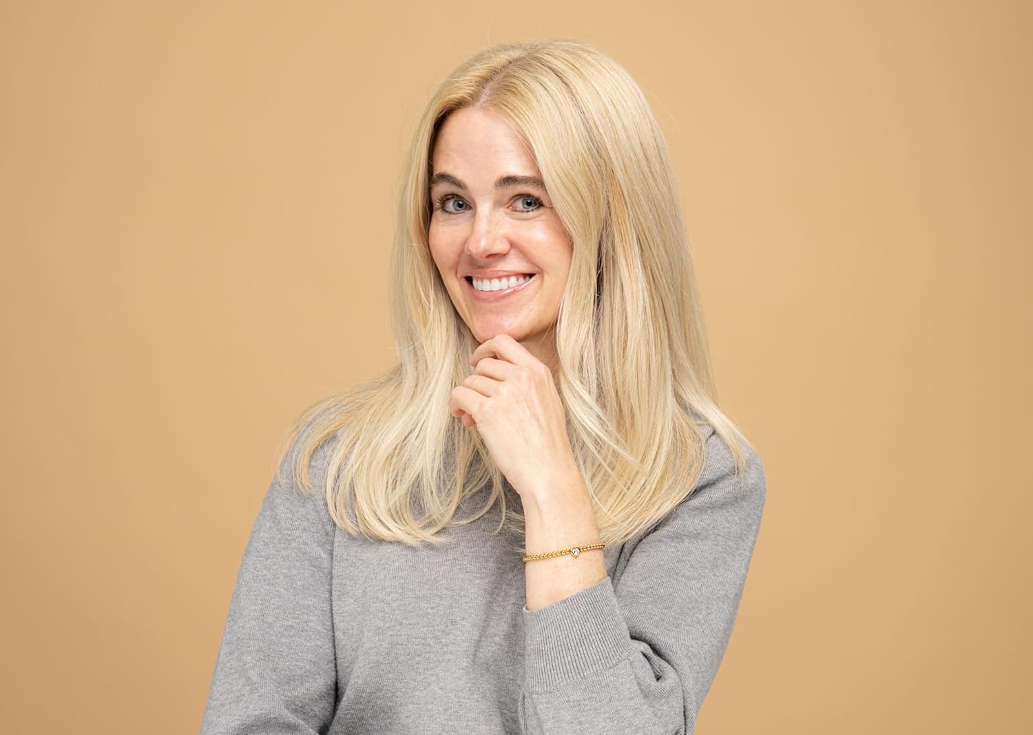 Heart to Heart Adjustable Bracelet for Women | Sterling Silver & Gold Plated Jewelry Gift | Sentiment Card Included | Dainty Charm Bracelet | Present for Daughter, Friend, or Mom | You Are Loved Jewelry - Image 8