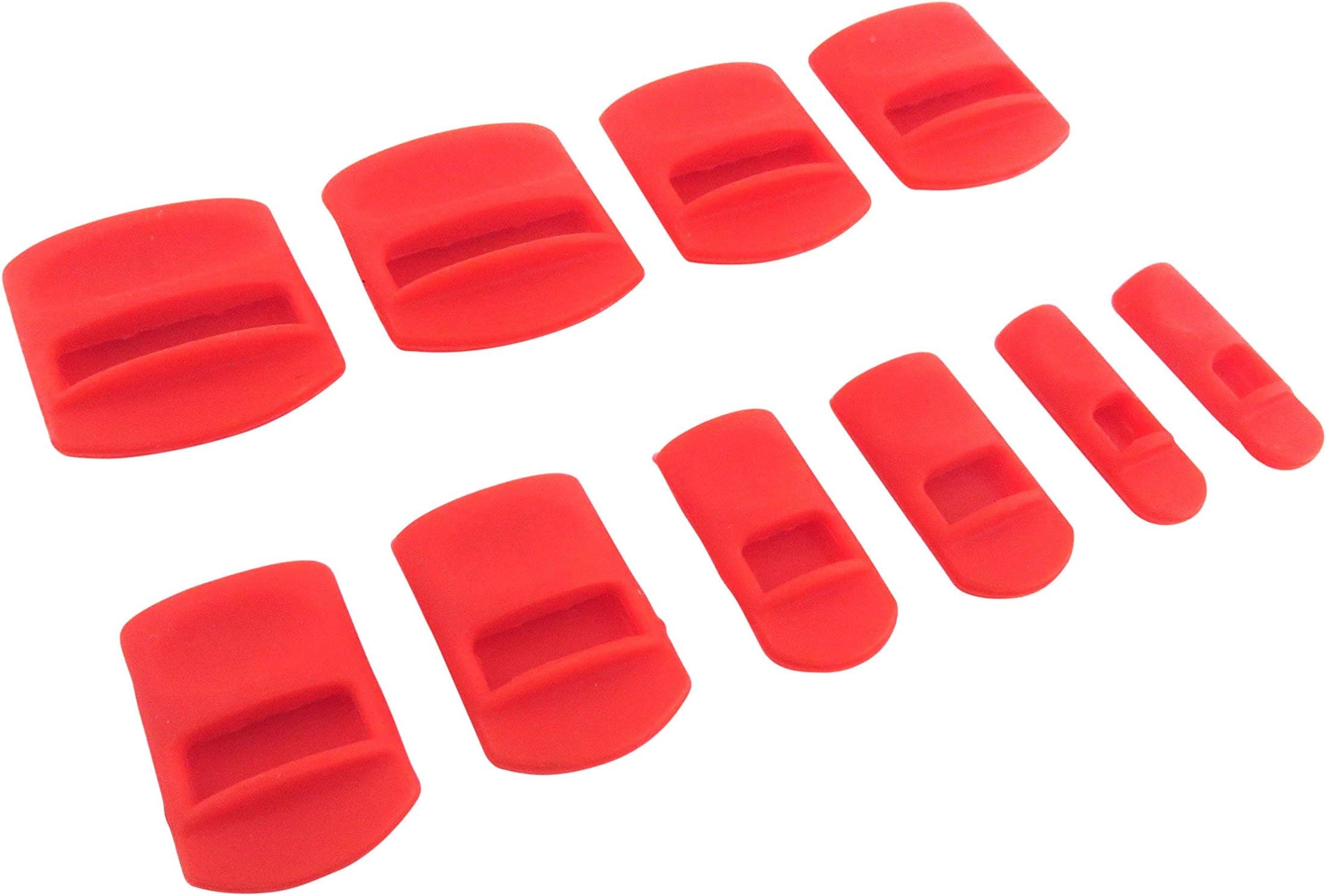 101202 10 Piece Soft Silicone Chisel Edge Guard Set for Chisels 1/8 Inch to 1-1/4 Inches