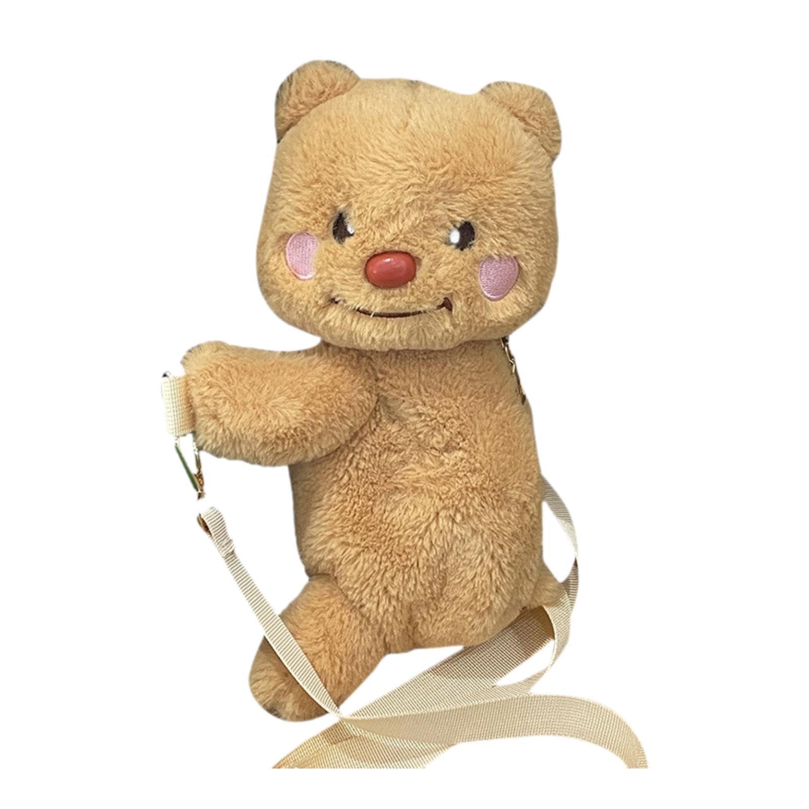 Bear Crossbody Shoulder Bag Trendy Handbag for Travel Shopping Birthday Gift-image-8