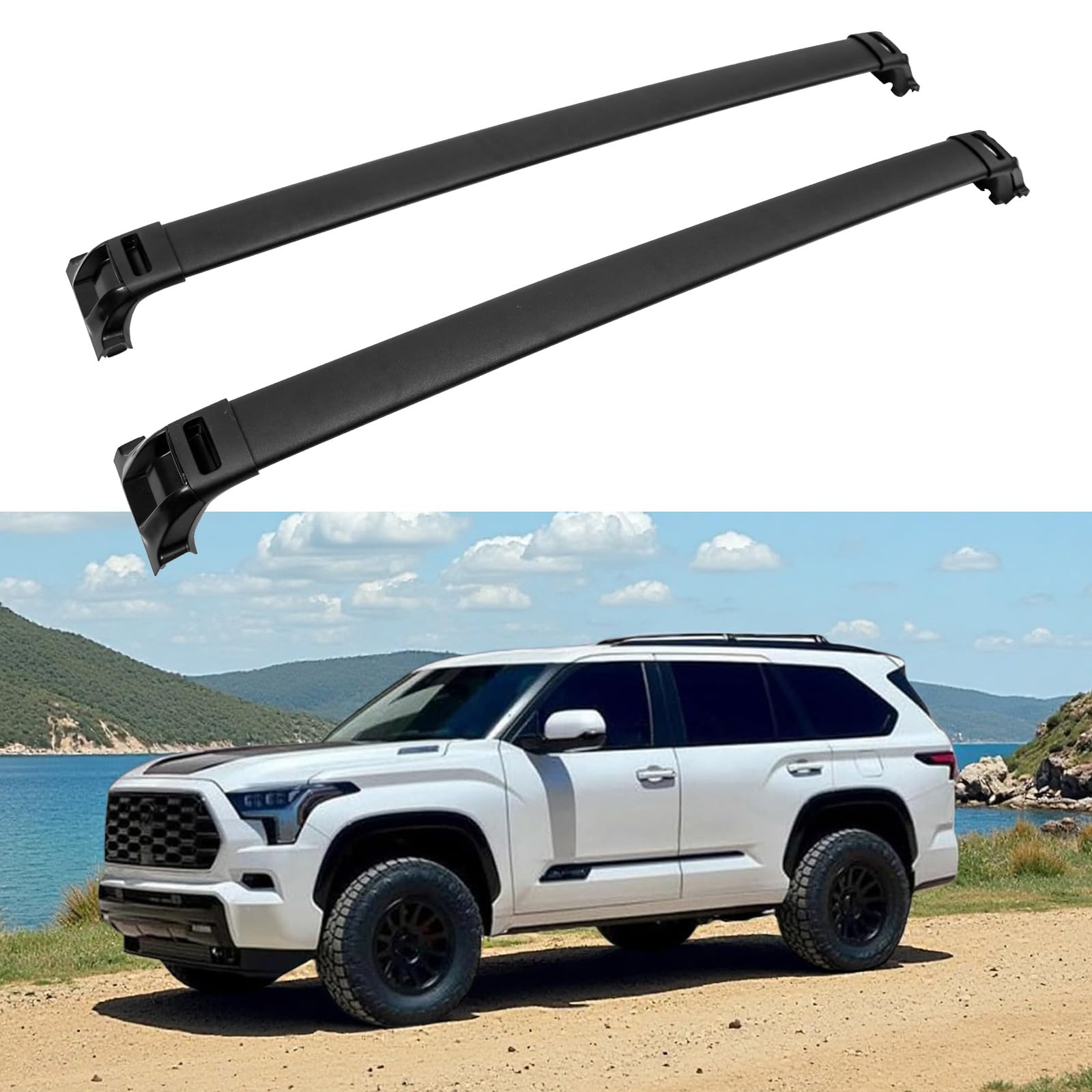 ROSY PIXEL Roof Rack Cross Bars