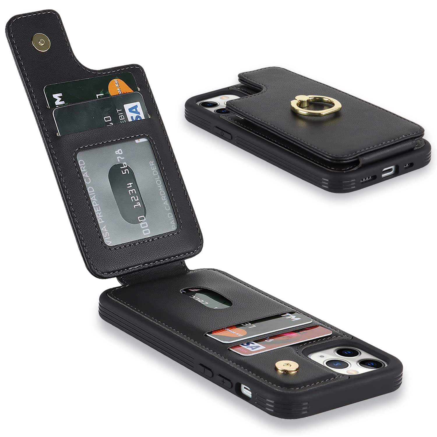 iPhone 11 pro Max 256GB ケース付き Lipvina for iPhone 11 Pro Max Case with Card Holder,Credit Card