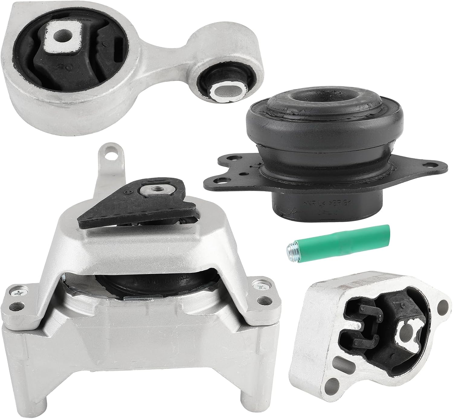 Pack of 4 Engine Motor and Trans Mounts A4207 A4211 A4274 A62009 Compatible with Camry 2.4L 2007 2008 2009 2010 2011 Engine Motor Mounts Set