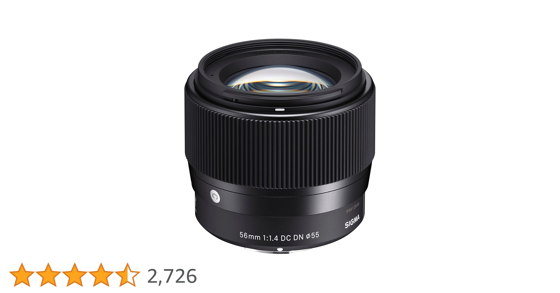 シグマ(Sigma)Canon EF-Mマウント 56mm F1.4 DC DN Amazon.com : Sigma 56mm F1.4 DC DN for EF-M Mount (351971