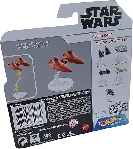 Miniatura 2 de Star Wars Hot Wheels Cloud Car Starships- Primera aparición: el imperio del 40 aniversario contraataca