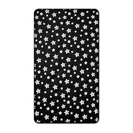 Woodland Crib Sheets for Baby Boy, Baby Crib Sheets with Christmas Forest Patterns Crib Fitted Sheet Fits Standard Crib, Soft and Breathable Microfiber Crib Mattress Cover