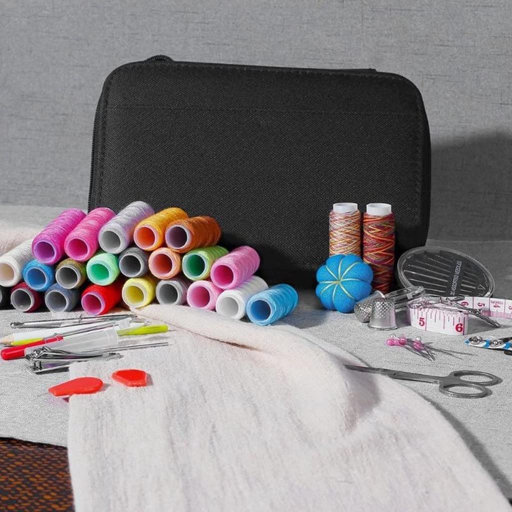 Kits de Costura DIY, Caja multifunción, Acolchado a Mano, Costura, Bordado, Hilo, Accesorios