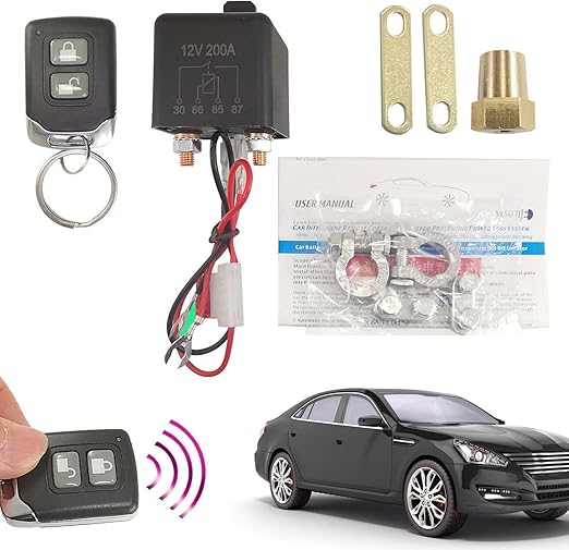 Fulenyi 4 Pcs 12v Battery Isolator Car Isolator Electric On Off