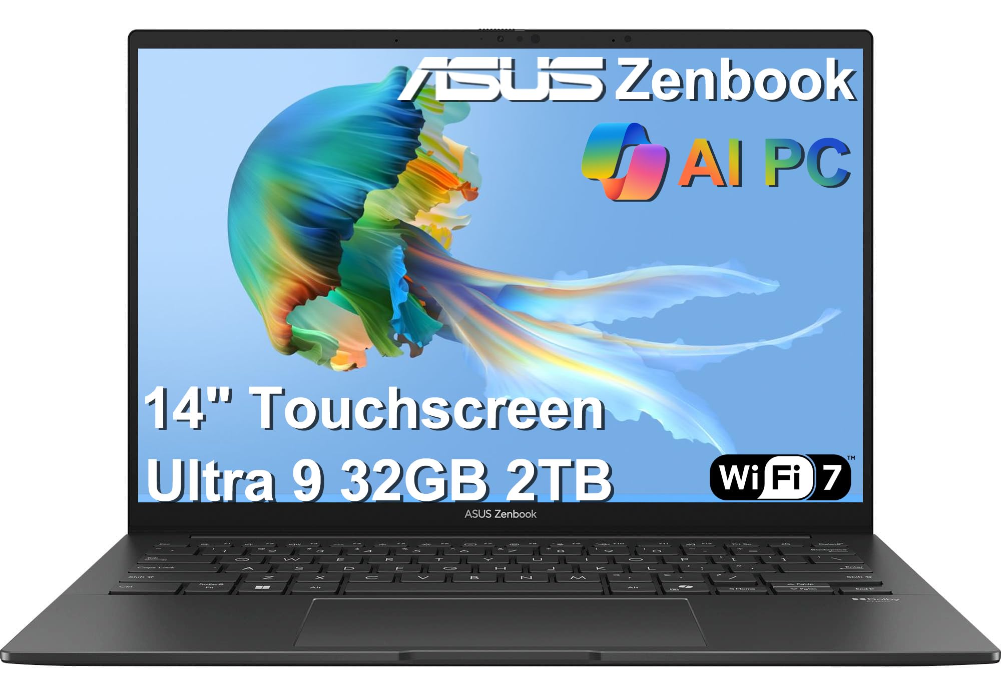 Amazon.com: ASUS Zenbook 14 AI PC OLED Touchscreen Laptop, Intel