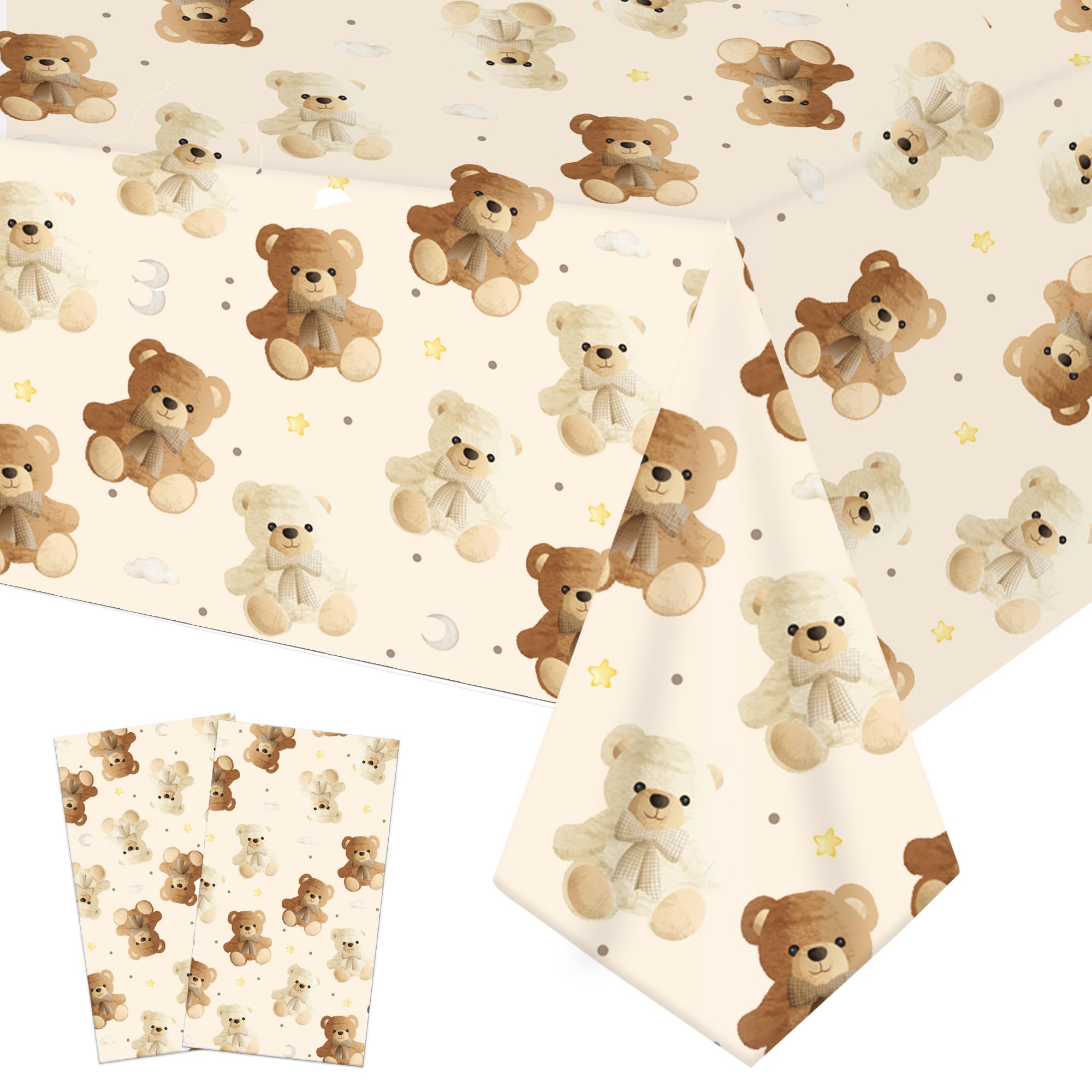Photo 1 of umoni Teddy Bear Tablecloth (2-Pack)
