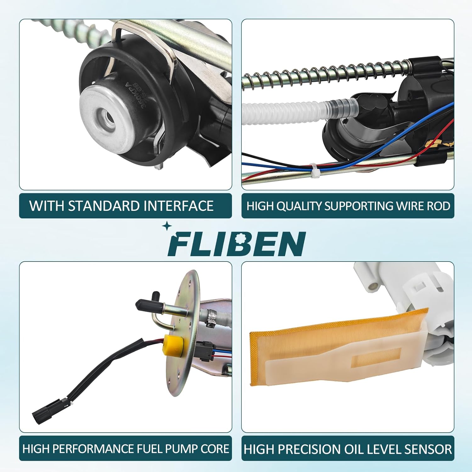 2520674 Fuel Pump Hanger Assembly Compatible with Polaris Ranger 500 Ranger 700 Ranger 800 2006-2013 For Polaris Ranger Crew 500 700 800 2008-2010 For Polaris Ranger XP 700 2008,2520817 2520674