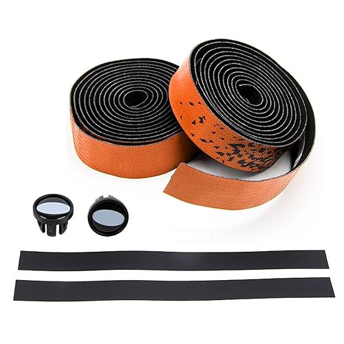 Miniatura 5 de Cinta para manillar de bicicleta, cómoda, antideslizante, amortiguación, sudor, transpirable, delicado al tacto, degradado, espuma EVA,