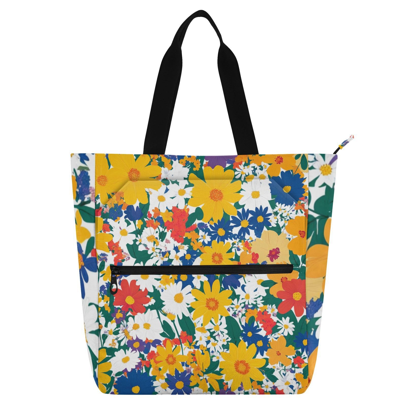 Bolsas de mano espaciosas que solucionan la carga de libros, compras y ropa de playa 8