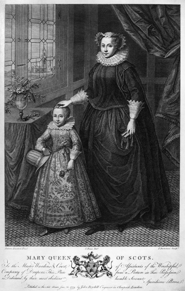 Italian School、Queen of Scots、希少画集より Mary, Queen of Scots by Patrizio Belcampo - The Red Door Gallery