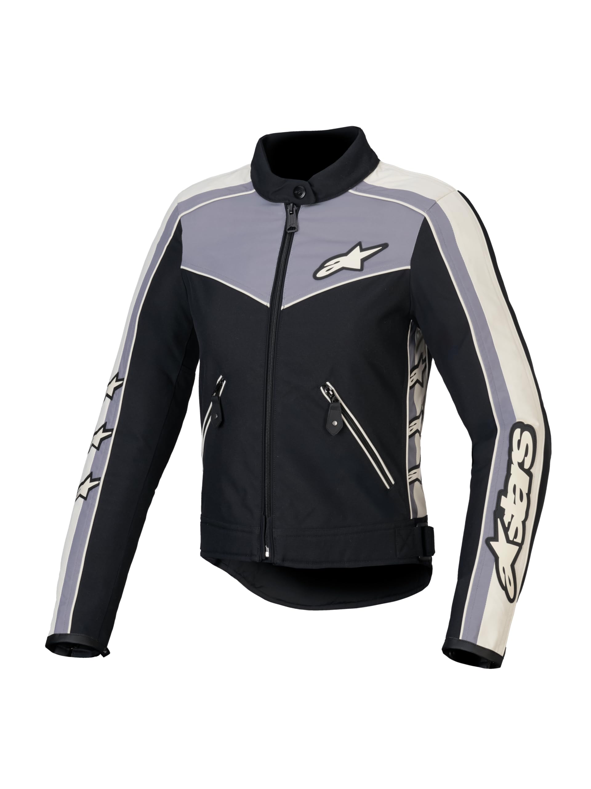 Alpinestars Stella T-Dyno WR Damska kurtka tekstylna motocyklowa, czarny/szary, L