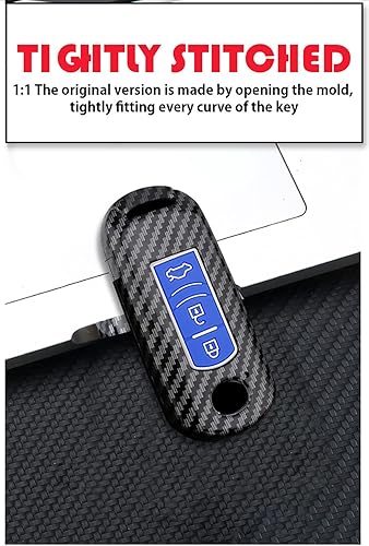 Miniatura 9 de ontto Funda para llave de coche con llavero para Mazda 2 3 5 6 2017 CX-4 CX-5 CX-7 CX-9 CX-3 CX 5 Accesorios