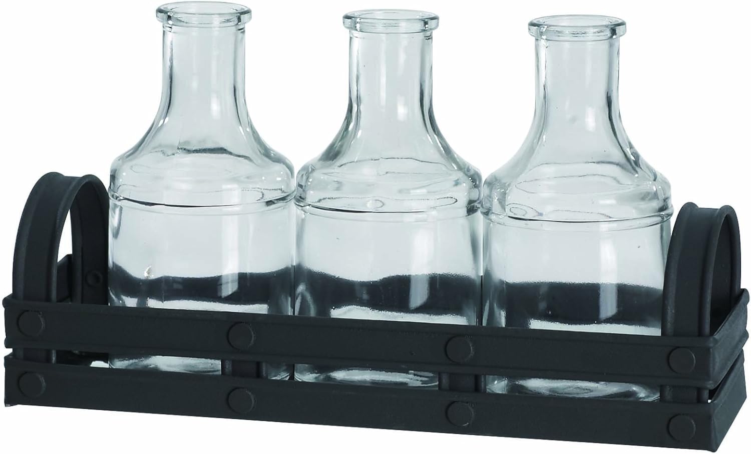 Transpac Wooden Crate with Large Vases Amazon.ca Home