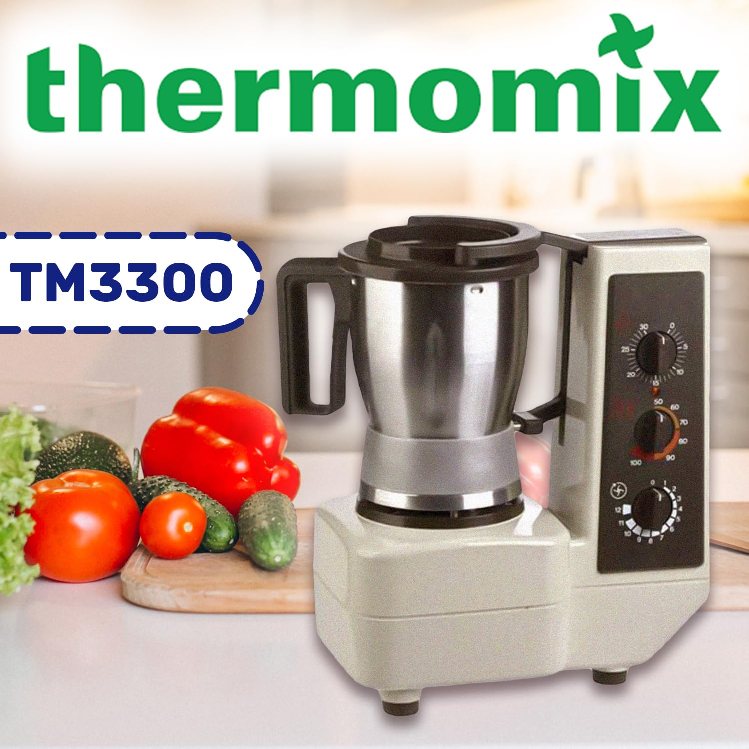 Fermeture à Levier Pour Thermomix TM21 Vorwerk - Accessoire Robuste Pour Bol, Garantie 10 Ans Monteral