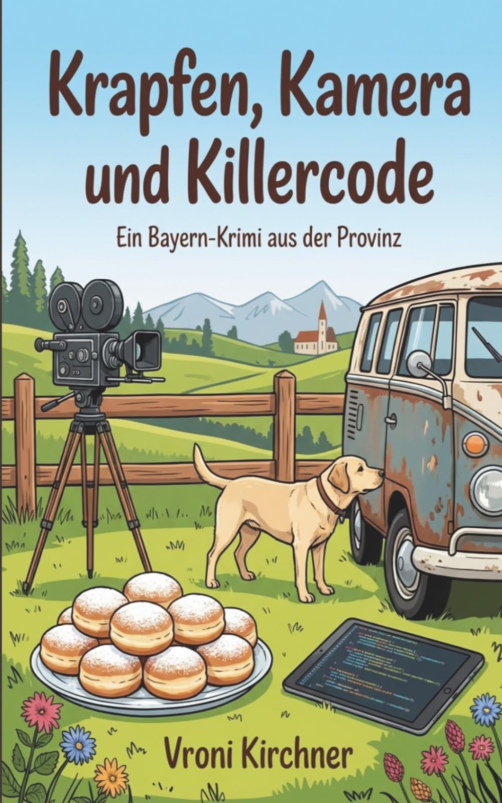 Krapfen, Kamera und Killercode: Ein Bayern-Krimi aus der Provinz (Die Fälle von Kathi Brandner)