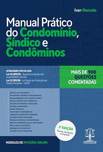 Manual Prático do Condomínio, Síndico e Condôminos 3Ed.2022