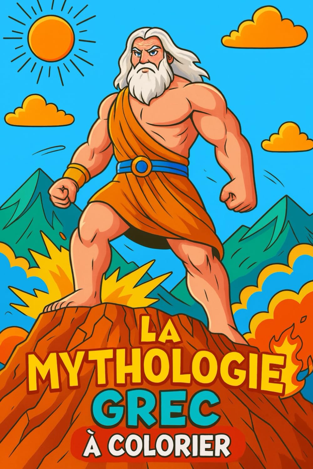 La Mythologie Grecque: à Colorier