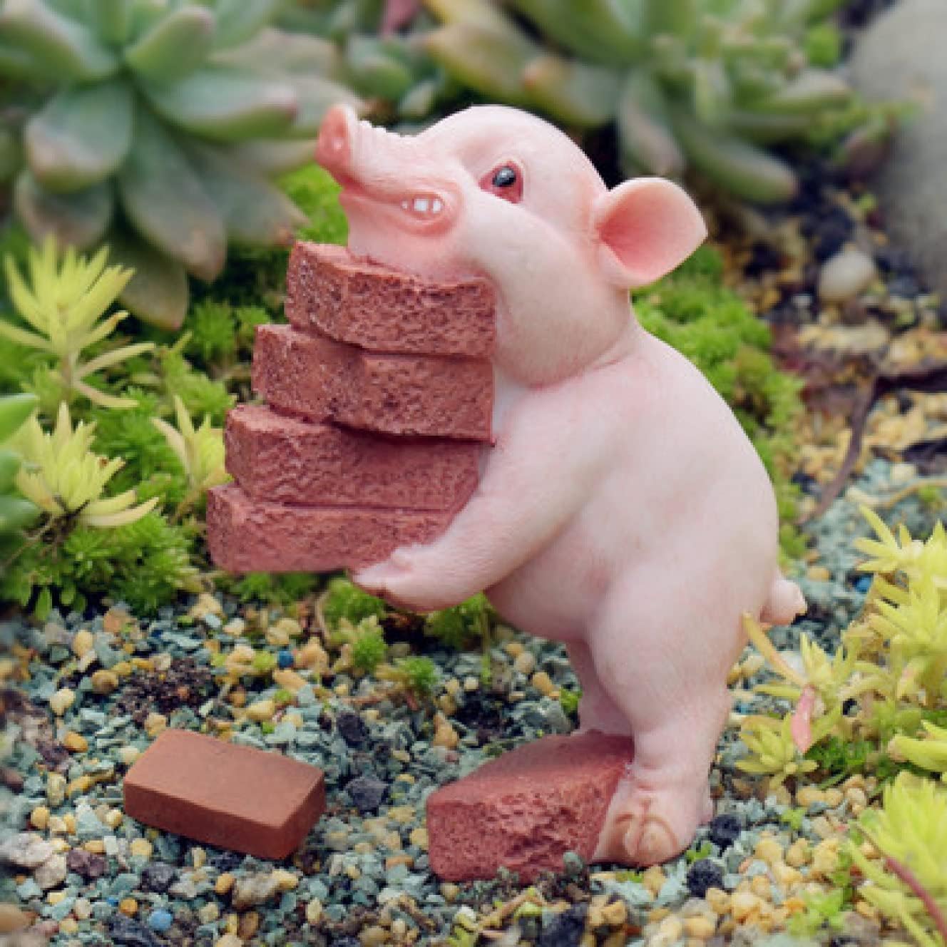 Amazon.co.jp: 豚 置物 オーナメント ブタ オブジェ 置き物 豚