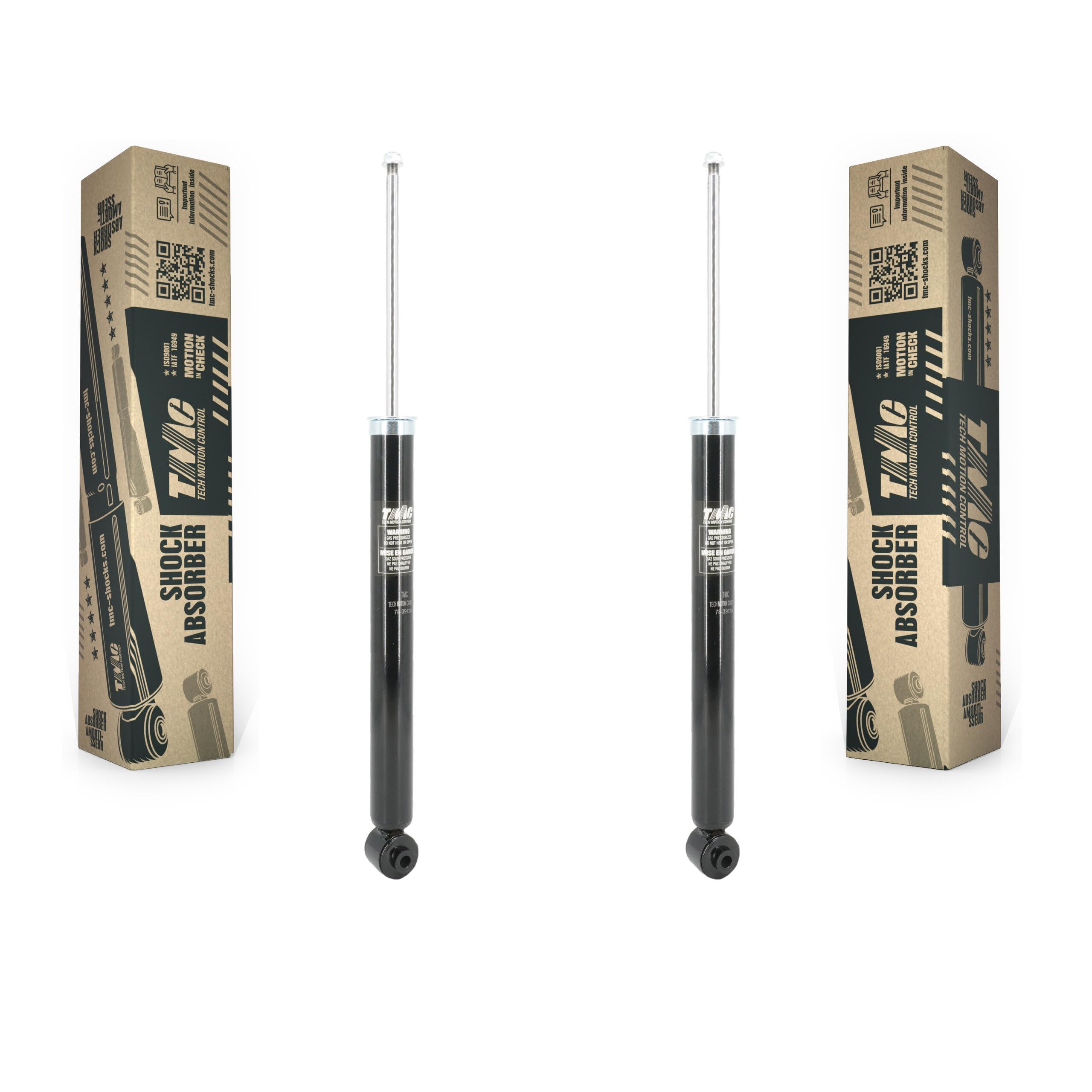 TMC Rear Suspension Shock Absorbers Pair Replacement For Honda Civic - Left Right Side (Driver Passenger) K78-100412 — view 121